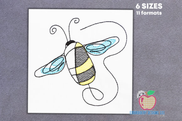 A Designer’s Review of the Cute Little Bumble Bee Sketch