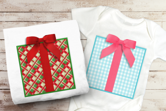 A Designer’s Review of the Gift Box Applique with Ribbon