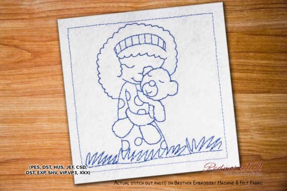A Heartfelt Review of the Teddy Bear Redwork Embroidery Design