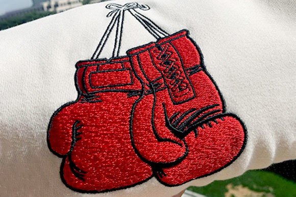 A Practical Review of the Red Boxing Gloves Embroidery Design