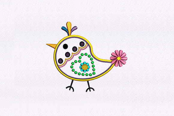 Crafted Yellow Bird Design: A Seasonal Embroidery Review
