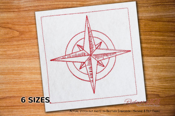 Evaluating the Compass Lineart Design for Craft Fair Products