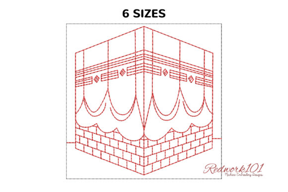 Grand Mosque in Makkah Embroidery Design Review
