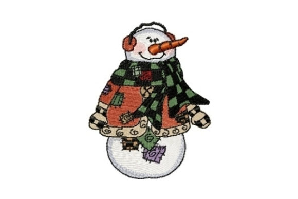 Snowman Scottie: A Cozy Winter Embroidery Design Review